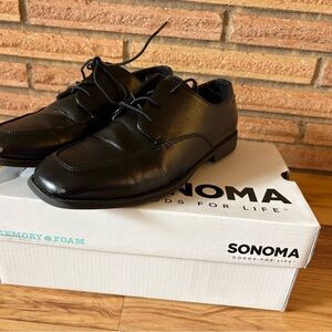 Sonoma Boys Black Dress Shoes